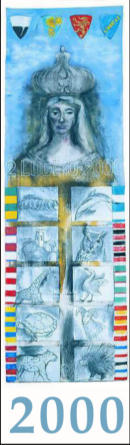 il cencio dipinto da Jim Dine