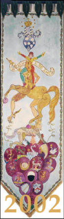 il cencio dipinto da Luigi Ontani